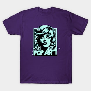 Pop Art Women series T-Shirt T-Shirt